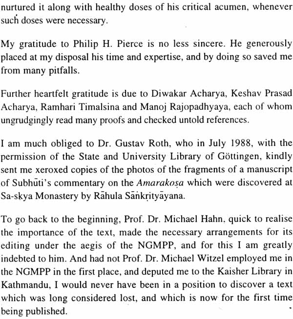 Jatarupa's Commentary on the Amarakosa (2 Parts): For the first time critically edited together with an Introduction, Appendices and Indices