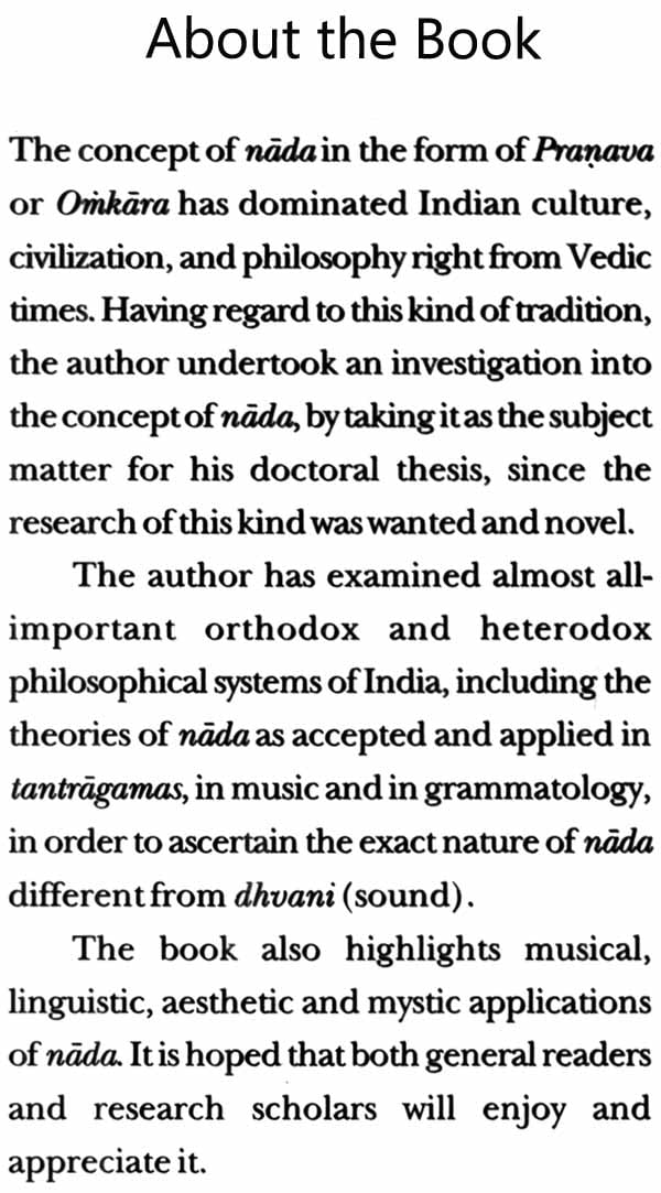 Indian Philosophy of Nada and its Vocal Applications