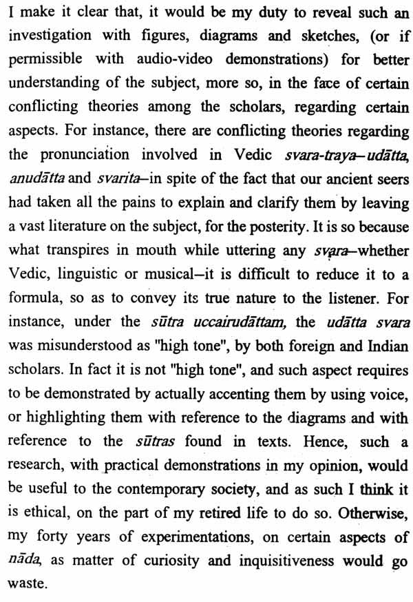 Indian Philosophy of Nada and its Vocal Applications