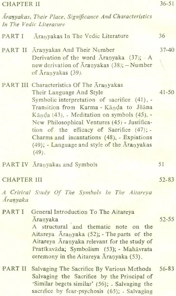 Symbolism in the Aranyakas and Their Impact on the Upanisads