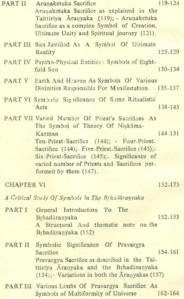 Symbolism in the Aranyakas and Their Impact on the Upanisads