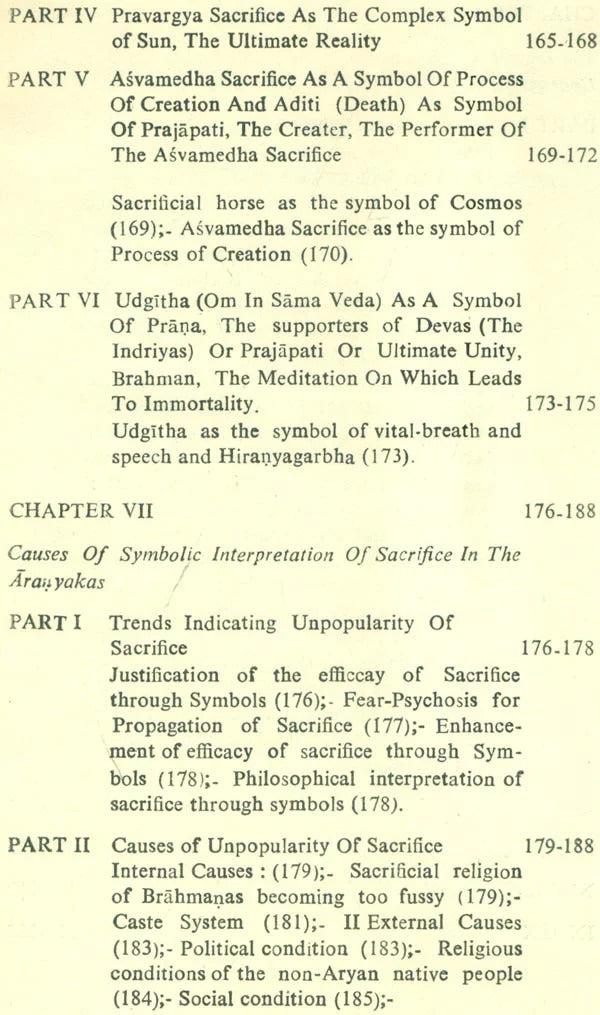 Symbolism in the Aranyakas and Their Impact on the Upanisads