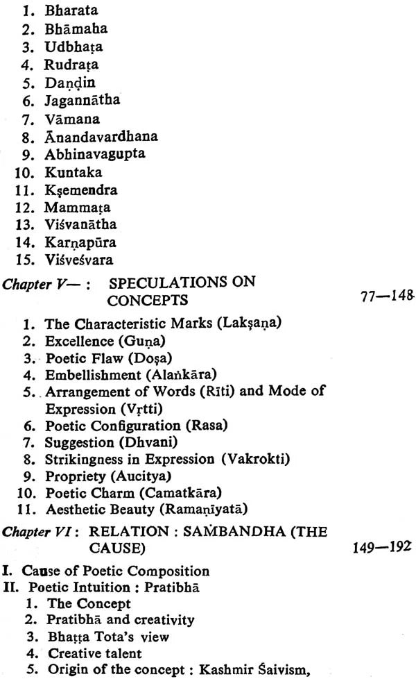 Poetry, Creativity and Aesthetic Experience,Sanskrit Poetics and Literary Criticism