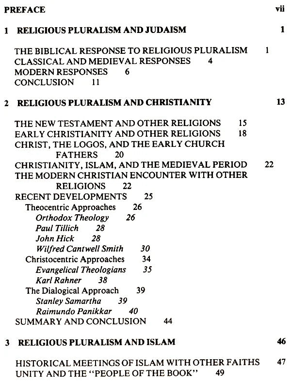 Pluralism Challenge to World Religions