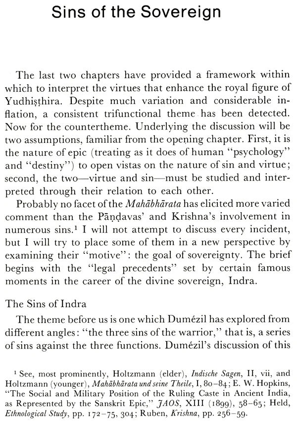 The Ritual of Battle: Krishna in the Mahabharata