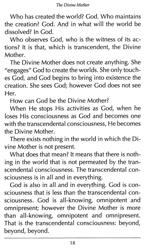 The Divine Mother