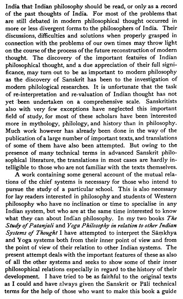 A History of Indian Philosophy (Vol. 1): Philosophy of Buddhist, Jaina and Six Systems of Indian Thought