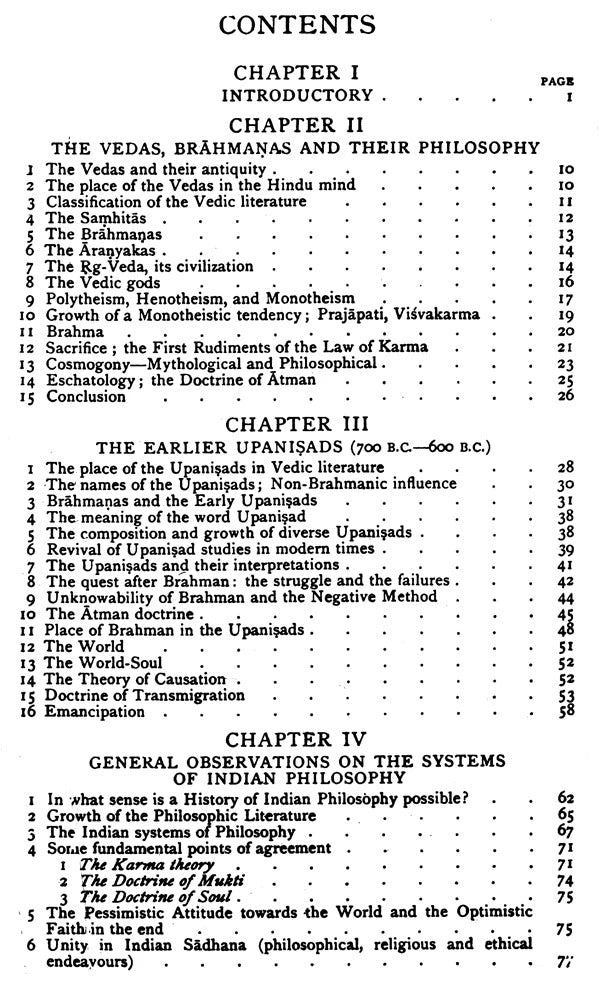 A History of Indian Philosophy (Vol. 1): Philosophy of Buddhist, Jaina and Six Systems of Indian Thought