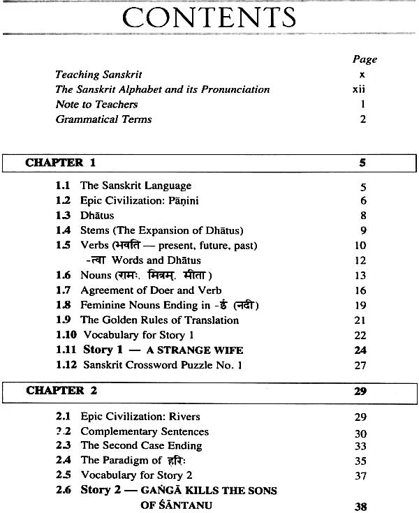 Stories from the Mahabharata, Part 1 (free DVD with the Purchase of 3 Parts together): A Sanskrit Coursebook for Intermediate Level, A Sanskrit Language Course