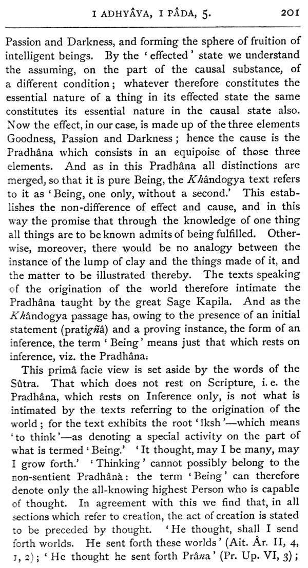 The Vedanta-Sutras (SBE Vol. 48): Part III: With the Commentary by Ramanuga