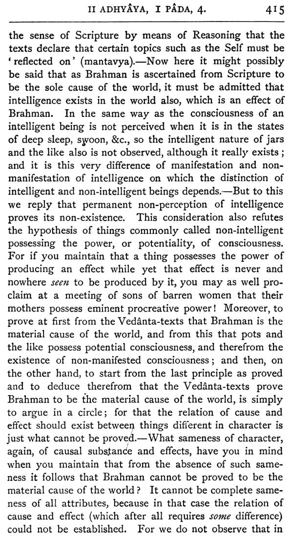 The Vedanta-Sutras (SBE Vol. 48): Part III: With the Commentary by Ramanuga