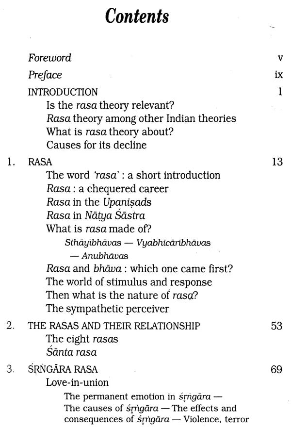 Rasa in Aesthetics - An Application of Rasa Theory to Modern Western Literature