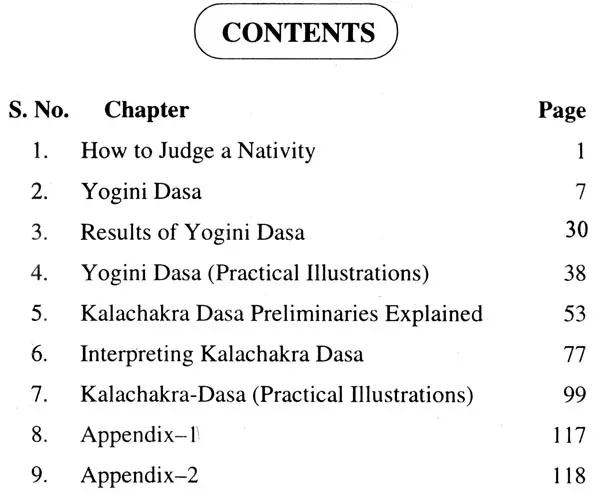 Yogini and Kalchakra Dasa