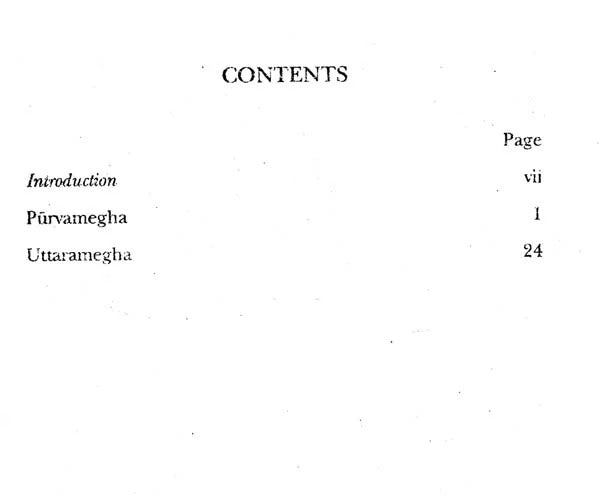 Meghaduta of Kalidasa