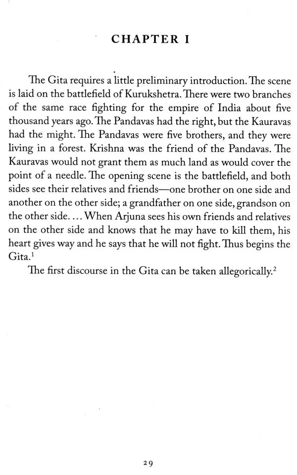 Bhagavad Gita As Viewed By Swami Vivekananda