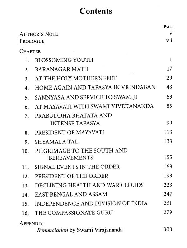 The Story of an Epoch- Swami Virajananda and His Times