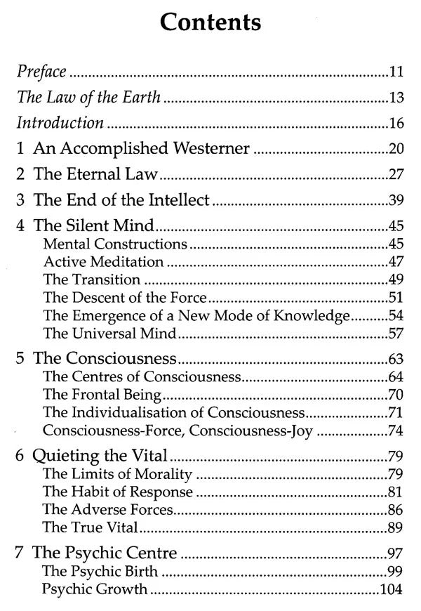 Sri Aurobindo or The Adventure of Consciousness