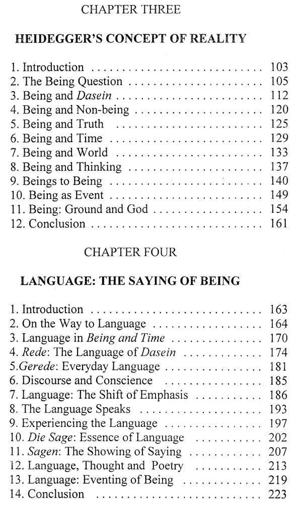 Being Meaning,Reality and Language in Bhartrhari and Heidegger