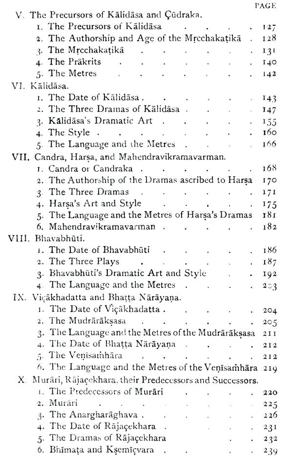 The Sanskrit Drama: In its Origin, Development Theory and Practice