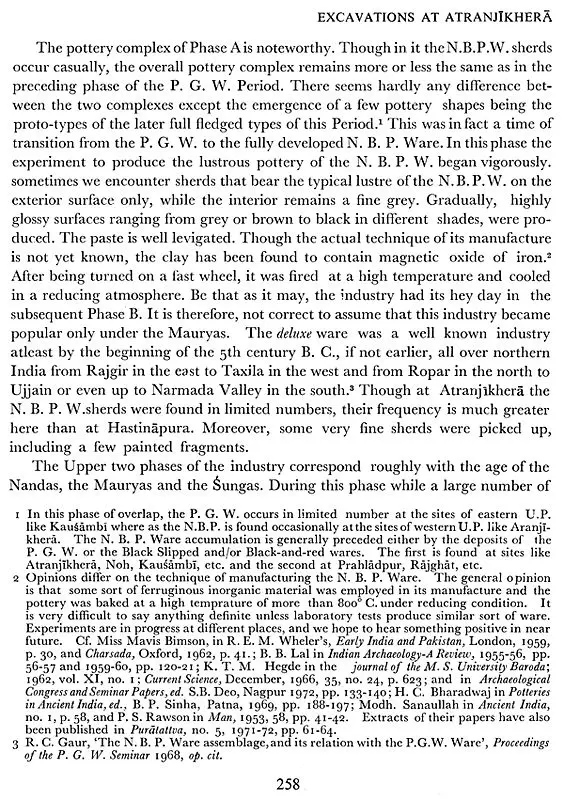 Excavations at Atranjikhera: Early Civilization of the Upper Ganga Basin