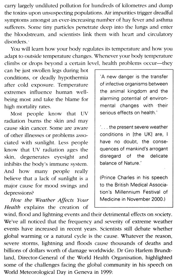 How the Weather Affects Your Health