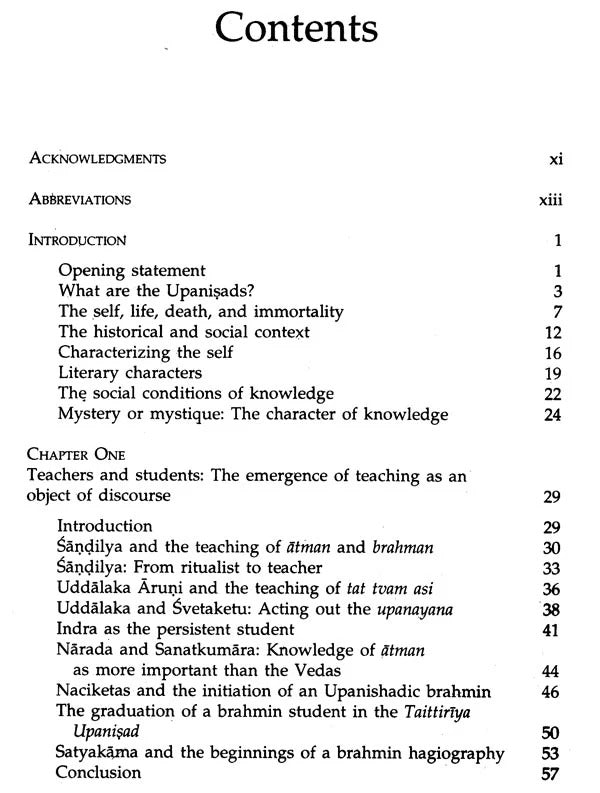 Priests, Kings, and Women in the Early Upanisads: The Character of the Self in Ancient India