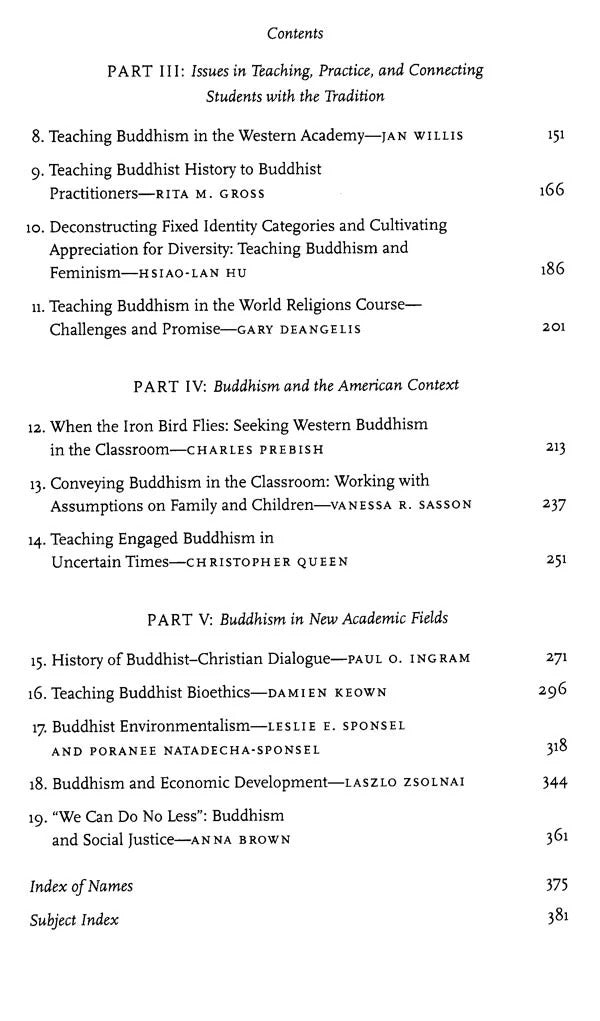 Teaching Buddhism: New Insights on Understanding and Presenting the Traditions