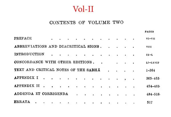 The Mahabharata (Sanskrit) (Set Of 19 Volumes 22 Books): For the first time critically Edited