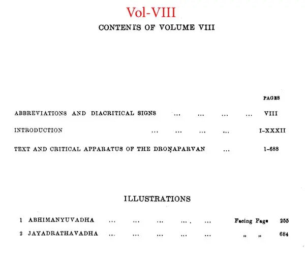 The Mahabharata (Sanskrit) (Set Of 19 Volumes 22 Books): For the first time critically Edited