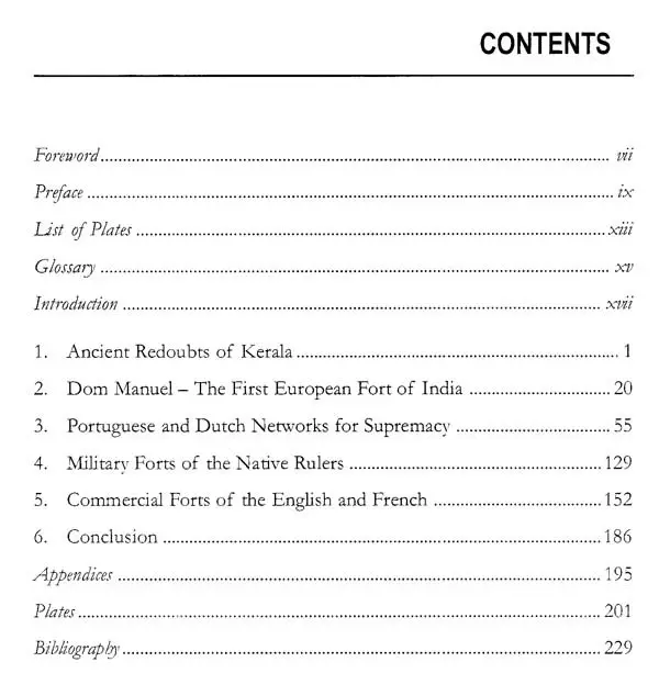 Forts of Kerala - Commercial and Military Dimensions