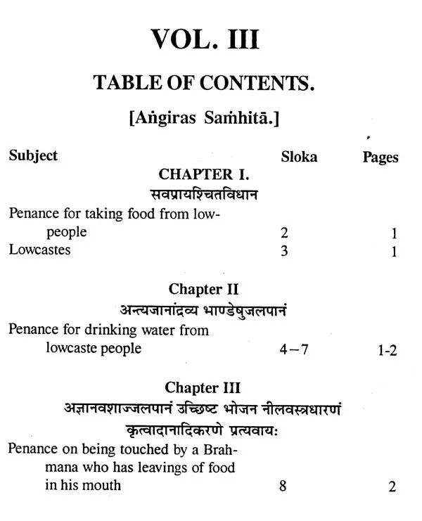 Hindu Dharmasastra : Introduction, Text with English Translation & Shloka Index (Set of 6 Volumes)