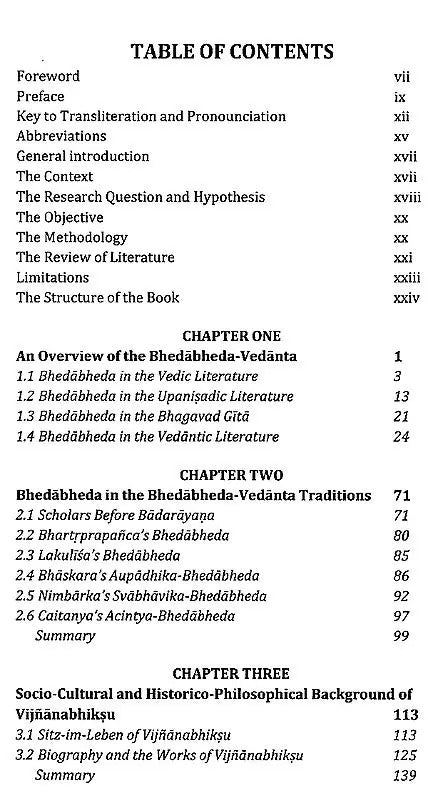 Avibhaga-Bhedabheda in the Vijnanamrtabhasyam of Vijnanabhiksu