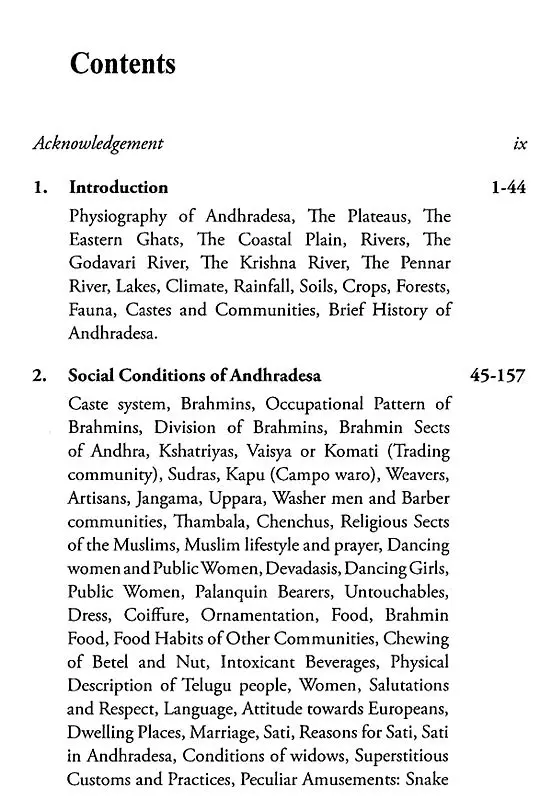 The Travel Accounts of Andhradesa - From A.D. 1295-1831 A.D.