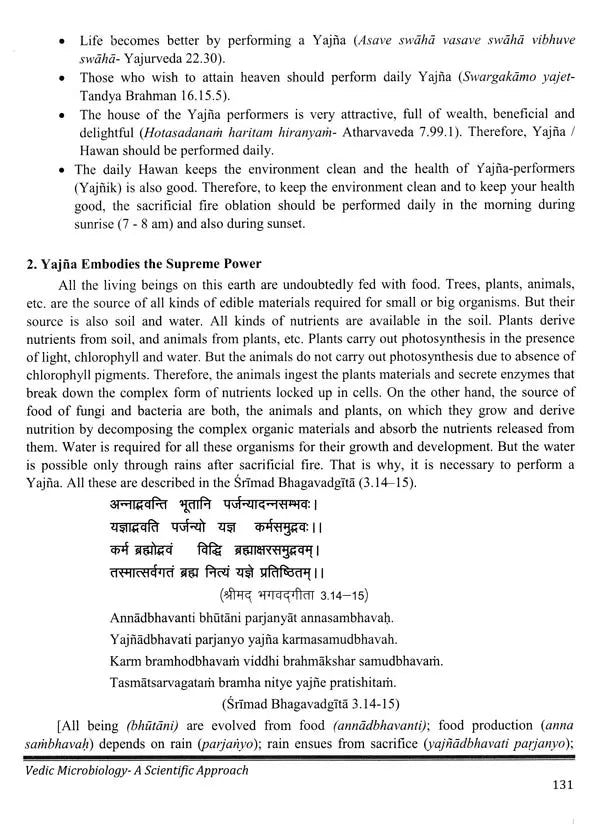 Vedic Microbiology: A Scientific Approach